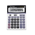 thumbnail image 1 of 12 Digits Electronic Calculator Portable Solar Calculator without Battery for Financial Office, 1 of 9