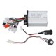 thumbnail image 3 of Interruptor de perilla de Control de velocidad de bicicleta eléctrica, controlador sin escobillas negro de 36V 48V 350W, interruptor de encendido de bicicleta eléctrica Ultra sensible, 3 of 8