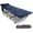 Blue+Blue pads, variant on REDCAMP Folding Camping Cots for Adults 500lbs Heavy Duty with Thick Mattress, Oversize Portable Sleeping Bed Cot for Camping Travel Office Outdoor, XL 75x28in, Grey