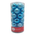 thumbnail image 4 of Esferas Holiday Time con Brillo  30 piezas 60 mm Azul, 4 of 4
