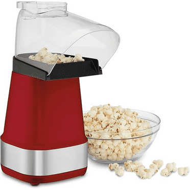 EasyPop Hot Air Popcorn Maker (Red)