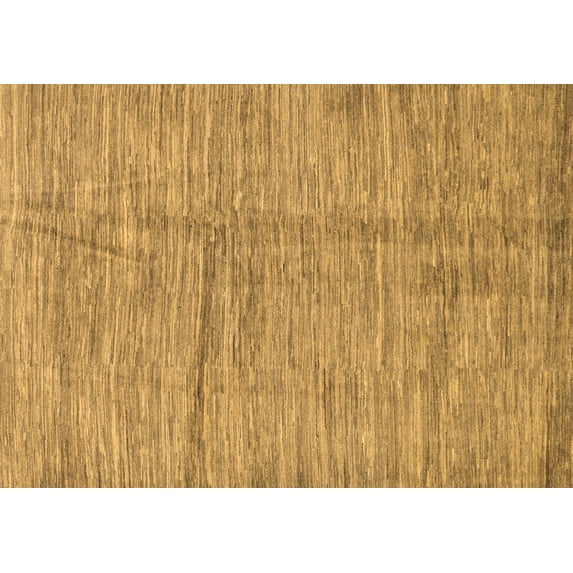 Ahgly Company Indoor Rectangle Abstract Brown Modern Area Rugs, 2' x 4'
