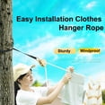 thumbnail image 1 of Clothesline Rope Strong Load-bearing Toggle Windproof Adjustable Polyester Travel Quilt Drying Rope Outdoor Accessory, 1 of 7