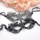 thumbnail image 5 of Sinknap 1 Pair Sparkling Lace Masquerade Eye Cover Women Venetian Lace Eye Cover Party Prom Ball Costume Supplies, 5 of 5