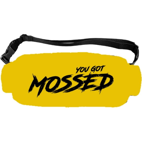 You Got Mossed Football Hand Warmer Pouch - Insulated Football Hand Muff with Secure Zipper Pocket & Adjustable Strap - Perfect for Football, Hiking, Camping & Outdoor Sports