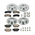 thumbnail image 3 of Power Stop Front and Rear Stock Replacement Brake Pad and Rotor Kit KOE799, 3 of 8