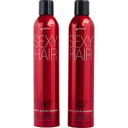 Big Aguichant Vaporisateur Capillaire et Vaporisateur Volumisant Play Harder 10 Oz (2 Pack)