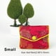 thumbnail image 5 of Monstrate Monedero de seda, bolsa de satén rojo, pequeño bolso de baratija, bolsillo de brocado de estilo chino multiusos, regalos de dulces de Almacenamiento y organización del hogar S Rojo, 5 of 6