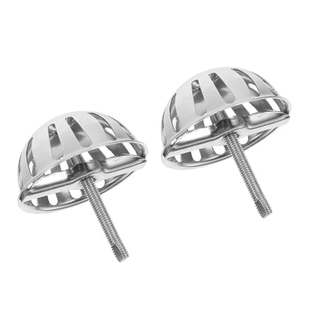 FRCOLOR  2 Pcs Urinal Funnel Cover Strainer Stopper for Urine Filter Man Silver