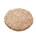 thumbnail image 4 of T1009-32 Contemporary Style Jungle Wood Coffee Table in Natural Color, 4 of 5