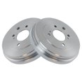thumbnail image 4 of TRQ Rear Brake Drum Driver & Passenger Side Pair for Nissan Sentra Versa Cube BRA75127, 4 of 4