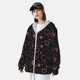 thumbnail image 3 of Balery Heart and Stars Sudadera ligera de manga larga con capucha y protección solar UPF 50+ para hombre y mujer, ideal para pesca y running-3X-Large, 3 of 7