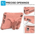 thumbnail image 3 of Case for TCL Tab 8 LE (9137w) / Tab 8 WiFi (9132x) 2023 Kids, Children Friendly, Boys and Girls EVA Handle Stand Shockproof Tablet Cover for TCL Tab 8 LE/WiFi, Lightpink, 3 of 6