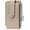 Elephant Gray, variant on Neutral Small Wallet for Women - Mini Leather Card Holder Wallet with 6 Card Slots, ID Window & Zipper Pocket, Slim Wallet, Minimalist Everyday Wallet (Elephant Gray)