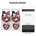 thumbnail image 5 of Cartoon Mickey Mouse And Minnie Mouse Car Floor Mats Universal Floor Mats for Cars Front Rear Car Foot Mats Cute Anime Pattern Car Accessories for Trucks, 5 of 5