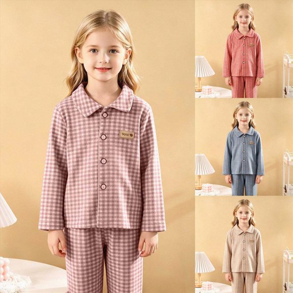 Toddler Baby Girl Clothes 1T 2T 3T 4T 5T Fall Winter Outfits Contrast Color Long Sleeve Sweatshirt   Pants Sets 6-12 Months 12-24 Months ChildrenRed,7-8 Years