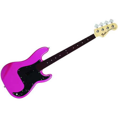 Rock Band 3 Wireless Fender Precision Bass Controller - Pink (Xbox 360)