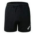 thumbnail image 2 of Akiihool Workout Summer Shorts Men Men's Lightweight Cargo Shorts with Pockets Cotton Shorts for Men Casual (Black,3XL), 2 of 5