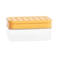 thumbnail image 1 of Ice Cube Tray with Lid&Bin, Ice Cube Mold with 28 Cubes, Stackable Ice Trays for Freezer with Easy-Release Silicone Bottom, for Drinks, Coffee, Cocktail, 1 of 8