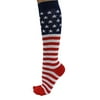 American Flag Knit Knee High Socks