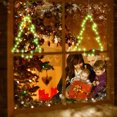 thumbnail image 4 of 1/2/3 piezas LED árbol de Navidad cuerda luz verde con temporizador para Navidad interior al aire libre, 4 of 9