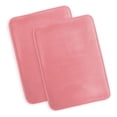 thumbnail image 2 of KriKac Bath Mat Set – Memory Foam Bath Mat - Soft Bathroom Rug - Non Slip and Super Absorbent - Fast Drying Machine Washable Bath Mat Set of 2 17 x 24, Coral, 2 of 8
