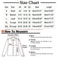 thumbnail image 3 of Mikilon Women's Casual Lapel Shirts Solid Color Long Sleeve Button Down Tops Loose Workwear Blouses, 3 of 8
