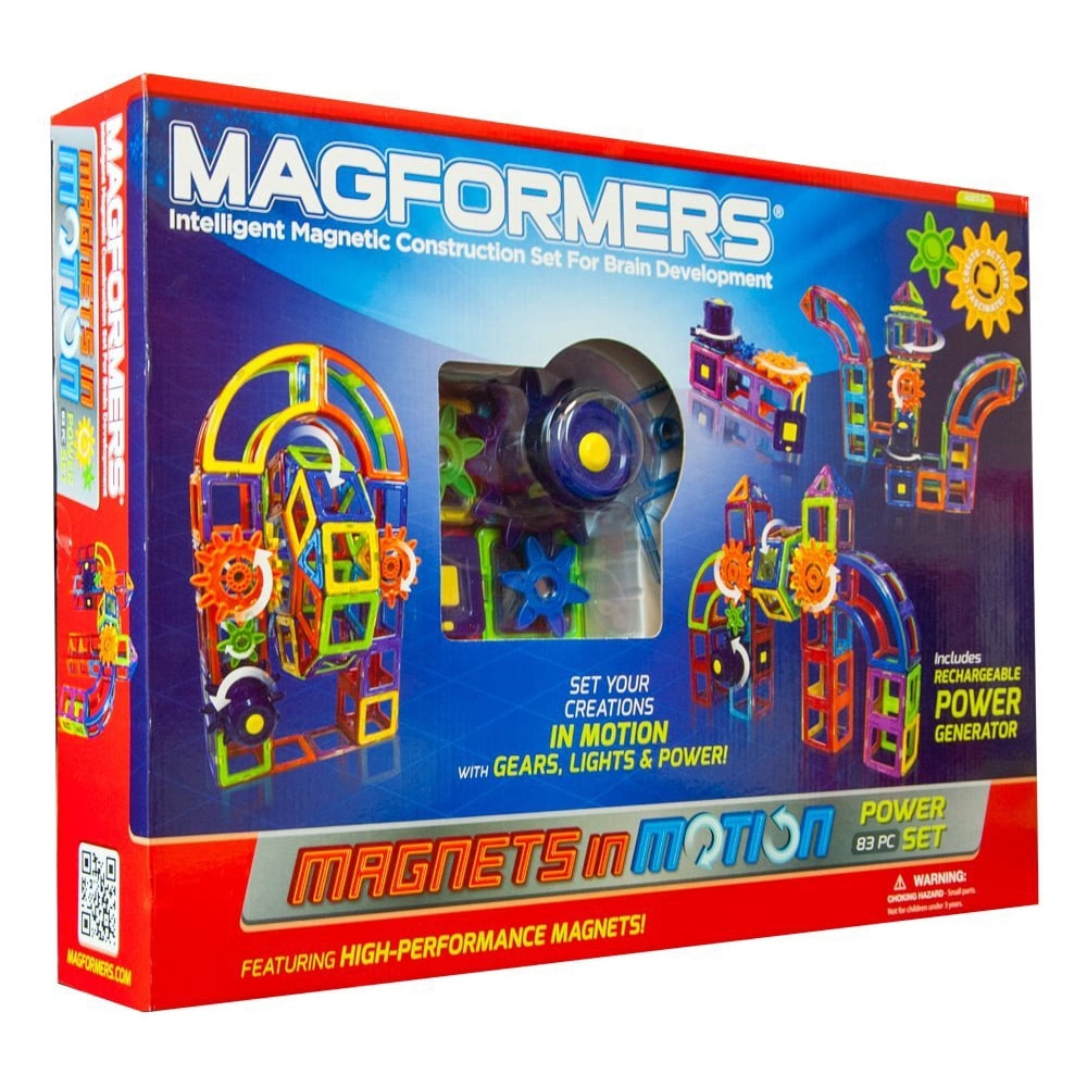 Magformers in Motion Power 83Piece Construction Set
