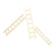 thumbnail image 4 of 6 / Set Escalera de de Hadas Jardín DIY Artesanía en Suministros Macarena Mini escalera de madera, 4 of 7