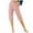 Pink, variant on HOOJT 3/4 Trousers for Women Cropped Linen Trousers Lightweight Solid Color Capri Pants Summer Comfy Loose Lounge Pants Elasticated Waist Beach Bottoms with Pockets