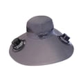 thumbnail image 3 of Sombrero con ventilador solar para exteriores, gorra para el , protección solar , recargable, ligero, para hombres y mujeres, gorra de Gris oscuro, 3 of 9
