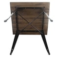 thumbnail image 3 of Tolix Dining Table Square Wooden Top, 3 of 4