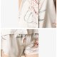 thumbnail image 3 of Gibobby Pijamas mujer calientitas Pijamas de seda Tirantes Tirantes Pijamas Pantalones cortos Dos piezas Casual Homewear Mujeres(Gris,XL), 3 of 4