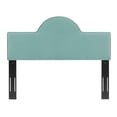 thumbnail image 4 of Pemberly Row Tête de Lit en Velours de Performance King/California King, Vert Menthe, 4 of 8