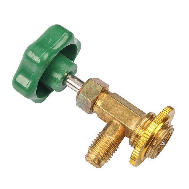 Valve de Perçage pour Canette de Réfrigérant Valve de Charge de Climatisation de Voiture Climatiseur Domestique Réfrigérateur Ouvert