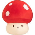 thumbnail image 1 of Muñeca de peluche con forma de hongo con dibujos animados, gorra roja de peluche, 10 cm, 1 of 2