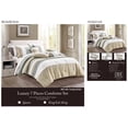 thumbnail image 5 of HGMart Bedding Comforter Set Bed In A Bag - 7 Piece Luxury microfiber Bedding Sets - Oversized Bedroom Comforters,King, 5 of 5