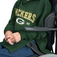 thumbnail image 5 of Men's G-III Sports by Carl Banks Green Green Bay Packers Adaptive Team Spirit Graphic Fleece Pullover Hoodie, 5 of 7