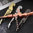 thumbnail image 3 of Stainless Steel Bottle Opener Can Opener Multifunctional Bottle Opener Seahorse 2 Pack Rose Gold + Silver, 3 of 5