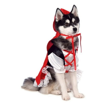 Rubies Red Riding Hood Pet Costume for Dogs or Cats, XL