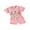 Pink, variant on Toddler Baby Girl Easter Outfits Fuzzy Letter Bunny Embroidery Short Sleeve T-Shirts Shorts 2Pcs Summer Clothes Set