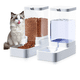 thumbnail image 1 of Comedero Perros Dispensador De Comida Para Gatos 3.3l Xtellar Blanco, 1 of 3
