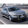 thumbnail image 2 of Matt Chrome Mirror Cover Caps for VW Arteon Hatchback 2019-2023 W/ Lane Assist, 2 of 3