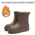 thumbnail image 3 of AUXDIQ Women Rain Boots Outdoor Garden Boots Waterproof Mid-calf Rain Shoes, 3 of 6