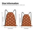 thumbnail image 4 of Kdxio 60s and 70s Aesthetic Print Drawstring Backpack Bag,Waterproof Draw String Back Sack, Gym Drawstring Bags Swim Bag For Unisex, 4 of 9