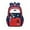 Red, variant on Cartoon Pattern Backpack Water-Resistant Lightweight Daypack with Inner Pocket for Campus Daily 1pc One Size 5 Colors