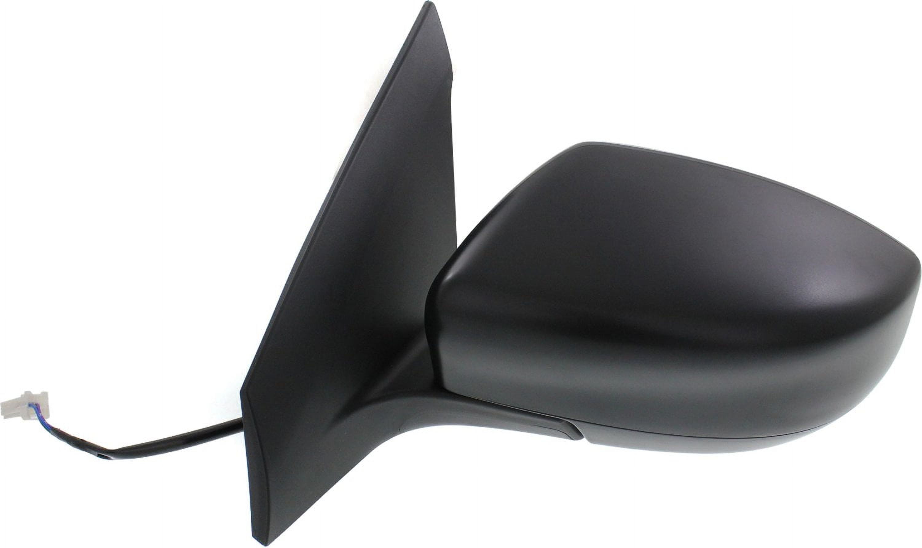 Mirror Compatible With 2013-2018 Nissan Sentra Left Driver Side Textured Black Kool-Vue