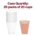 thumbnail image 5 of Smarty 7 oz. Clear Square Bottom Disposable Plastic Cups 500ct, 5 of 6