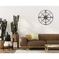 thumbnail image 2 of Creative Co-op Decorative Round Metal Compass Wall DÃ©cor, 2 of 5