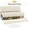 thumbnail image 6 of Qualitex Ethos RV Sofa Bed - 66" Wide - Bisque Ultimate Leather, 6 of 8